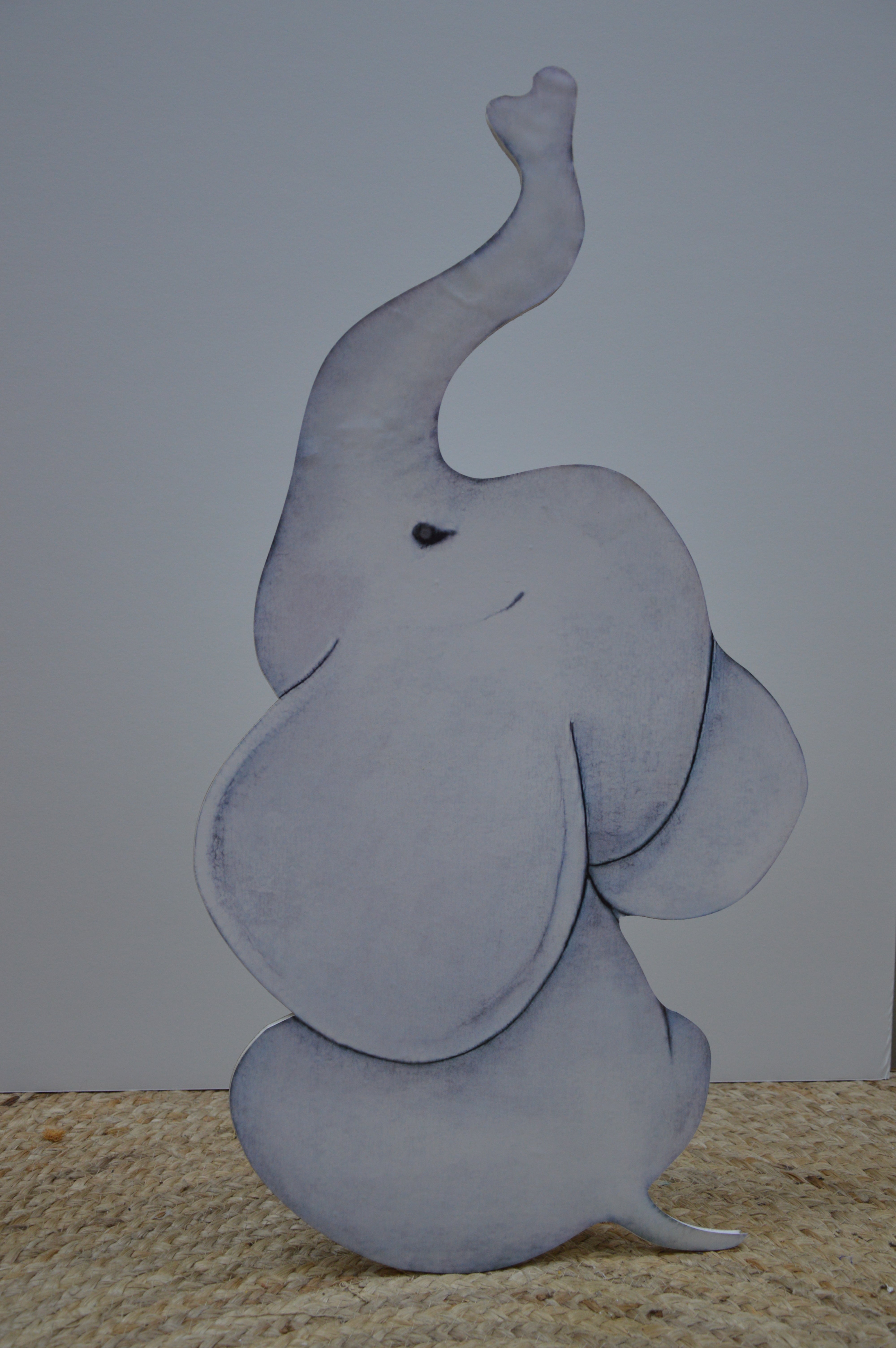 Cut out centerpiece Olifant