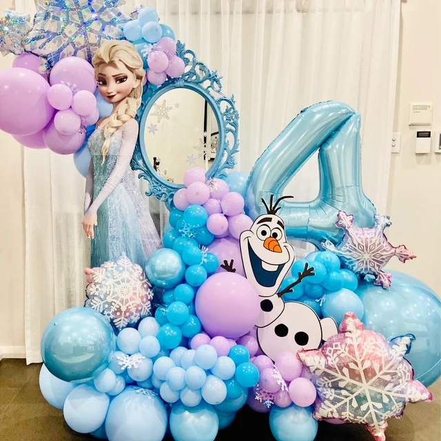 Elsa cut-out decoratie voor feest