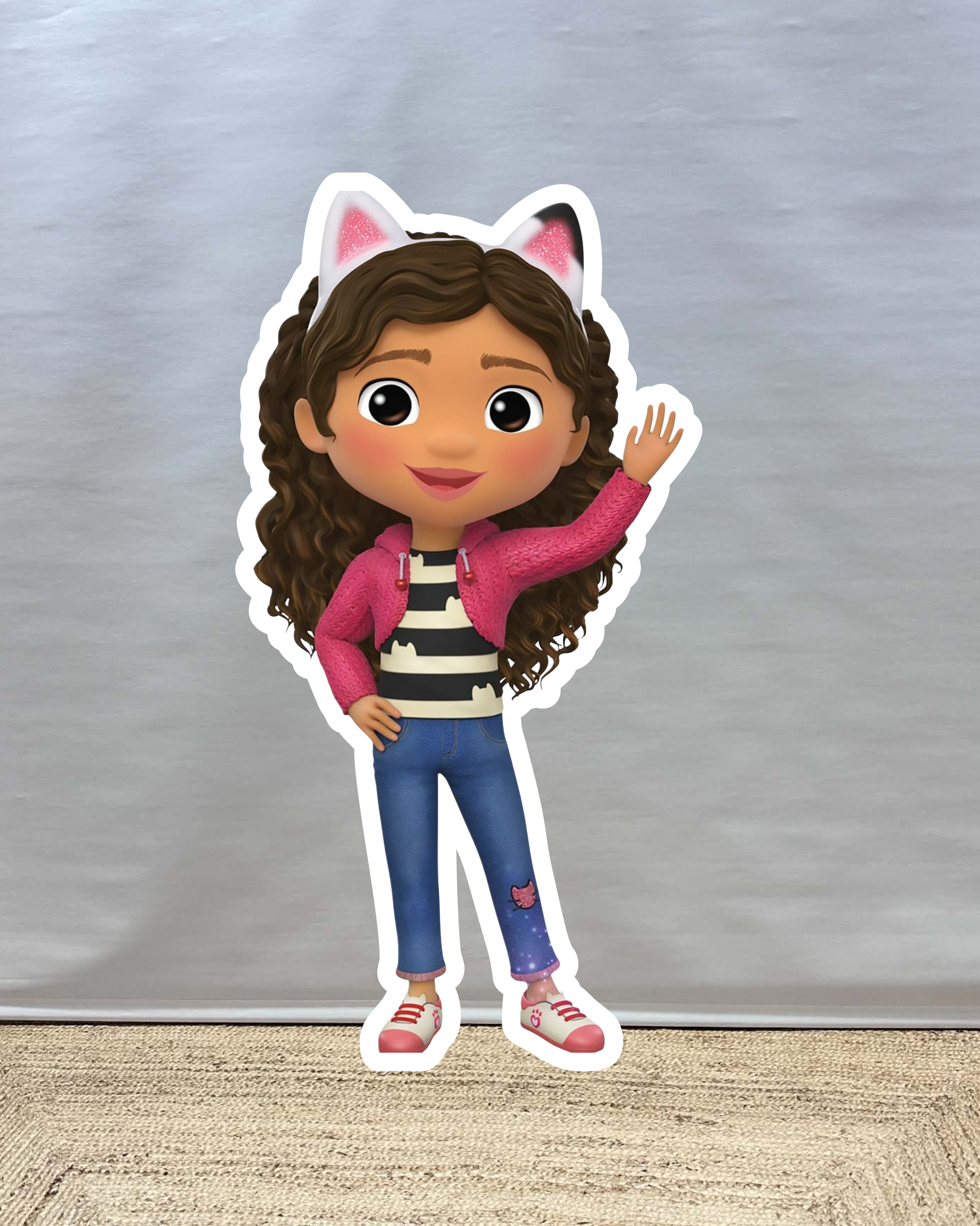 Gabby cut-out decoratie voor feest