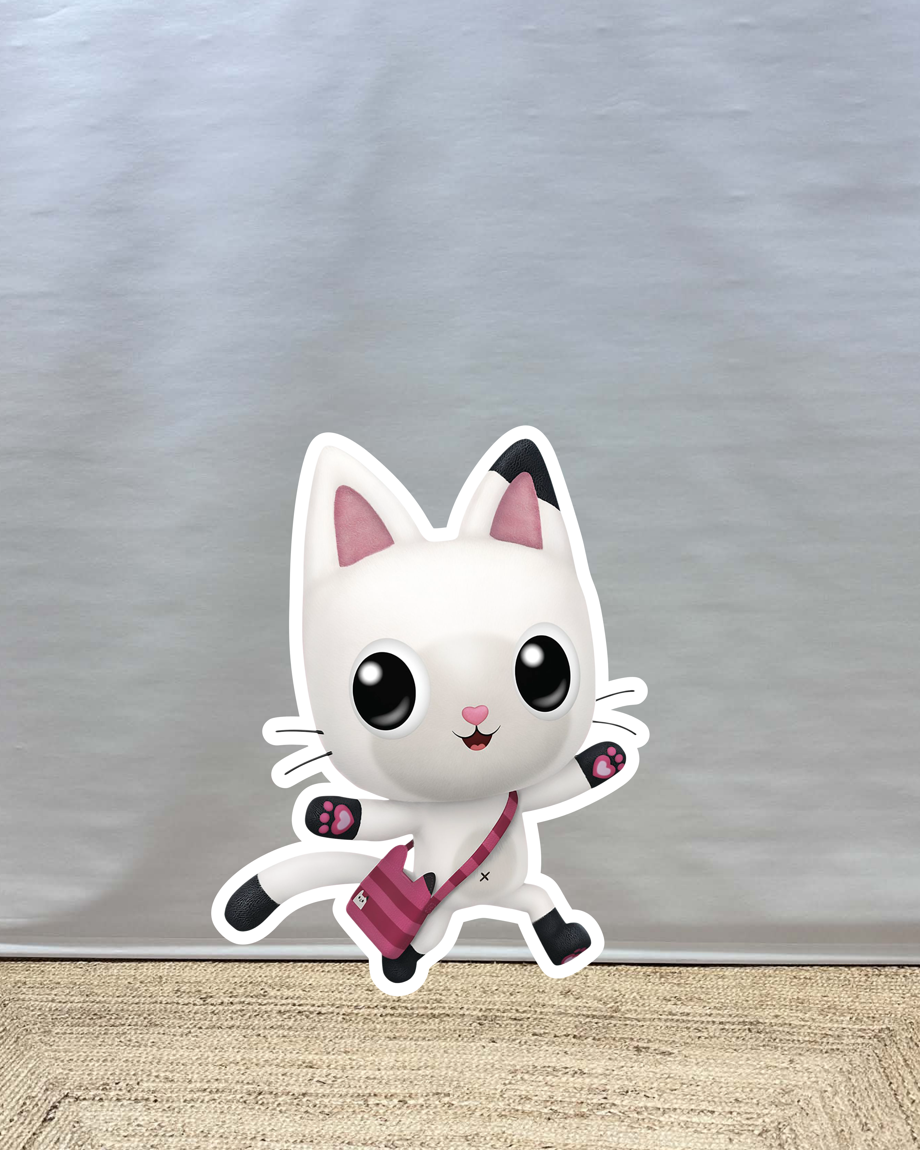 Gabby kat cut-out decoratie voor feest