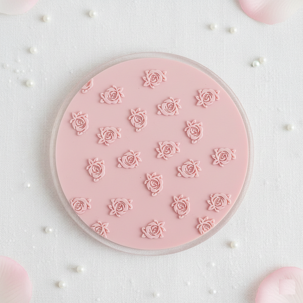Koek stempel | Fondant embosser | Rozen patroon