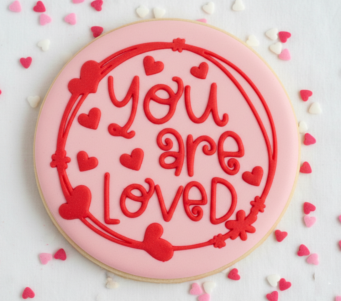 Koek stempel | Fondant embosser | You are loved