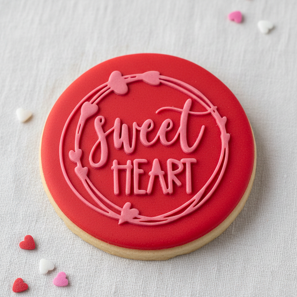 Koek stempel | Fondant embosser | Sweet heart