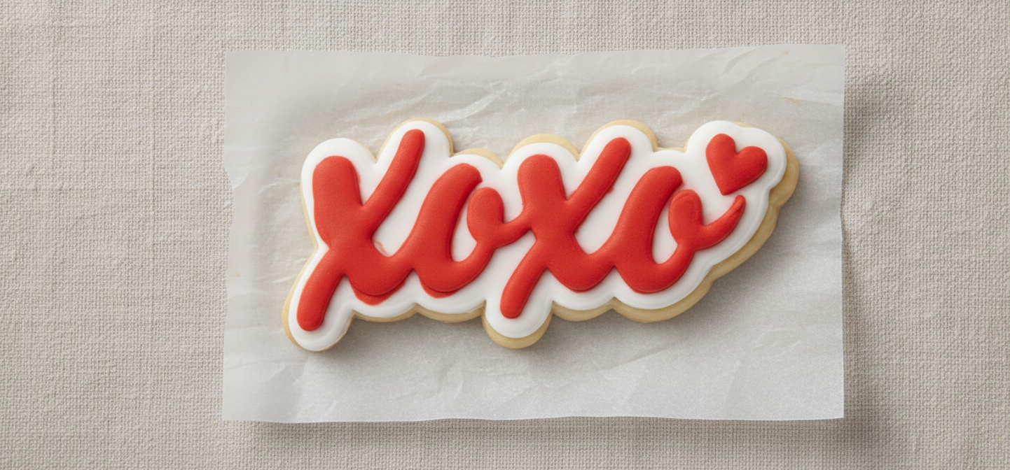 Koek stempel | Fondant embosser | XOXO