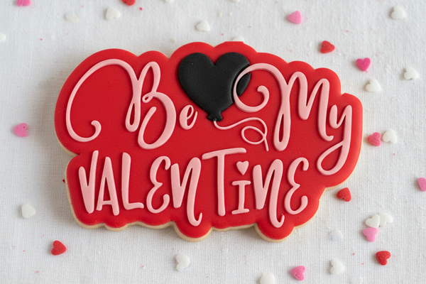 Koek stempel | Fondant embosser | Be my valentine