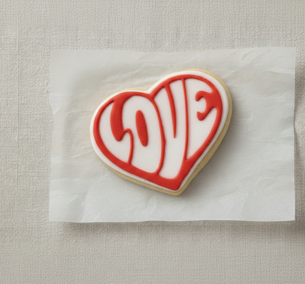 Koek stempel | Fondant embosser |  Love