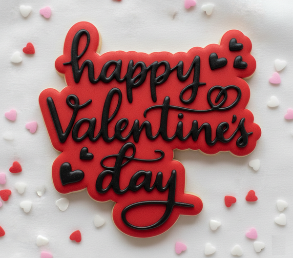 Koek stempel | Fondant embosser | Happy Valentine's day 3