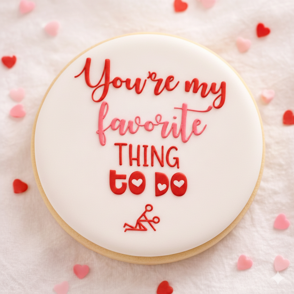 Koek stempel | Fondant embosser | You're my favorite thing to do