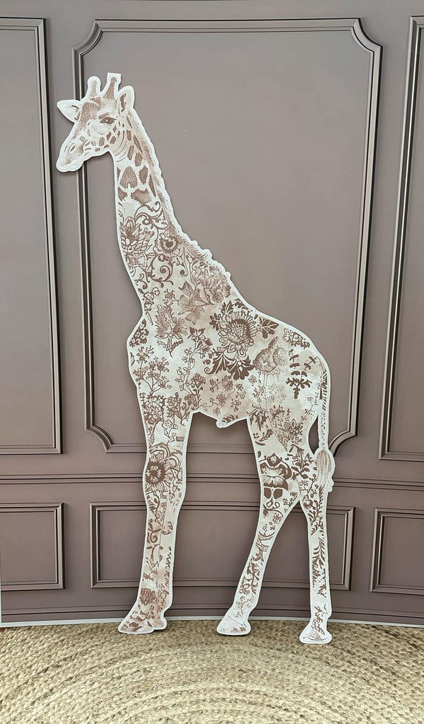 Giraf Toile cut-out decoratie voor feest