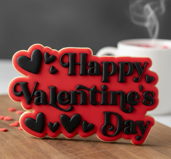Koek stempel | Fondant embosser | Happy Valentine's day 2