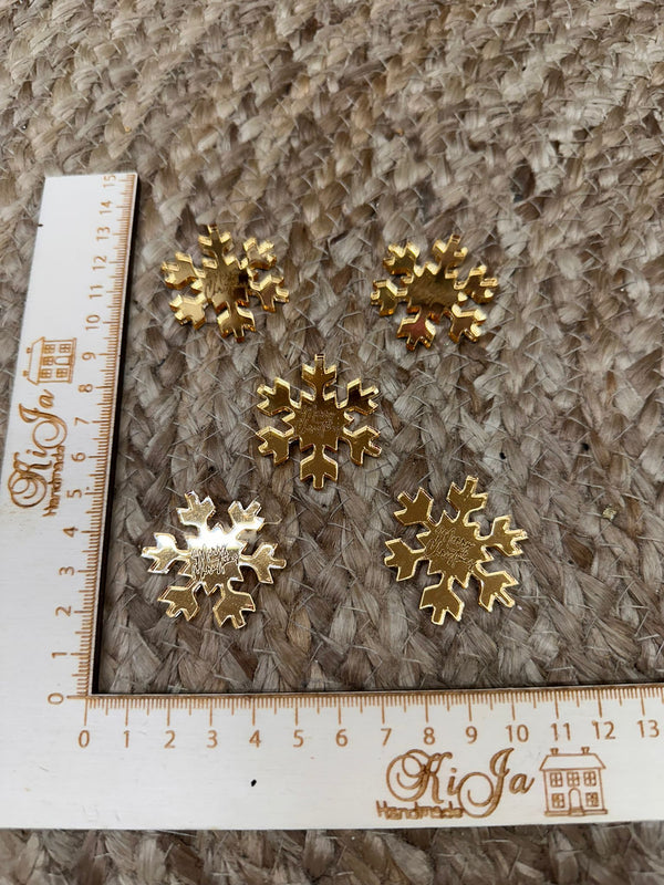 SALE sterren merry christmas (5 stuks)