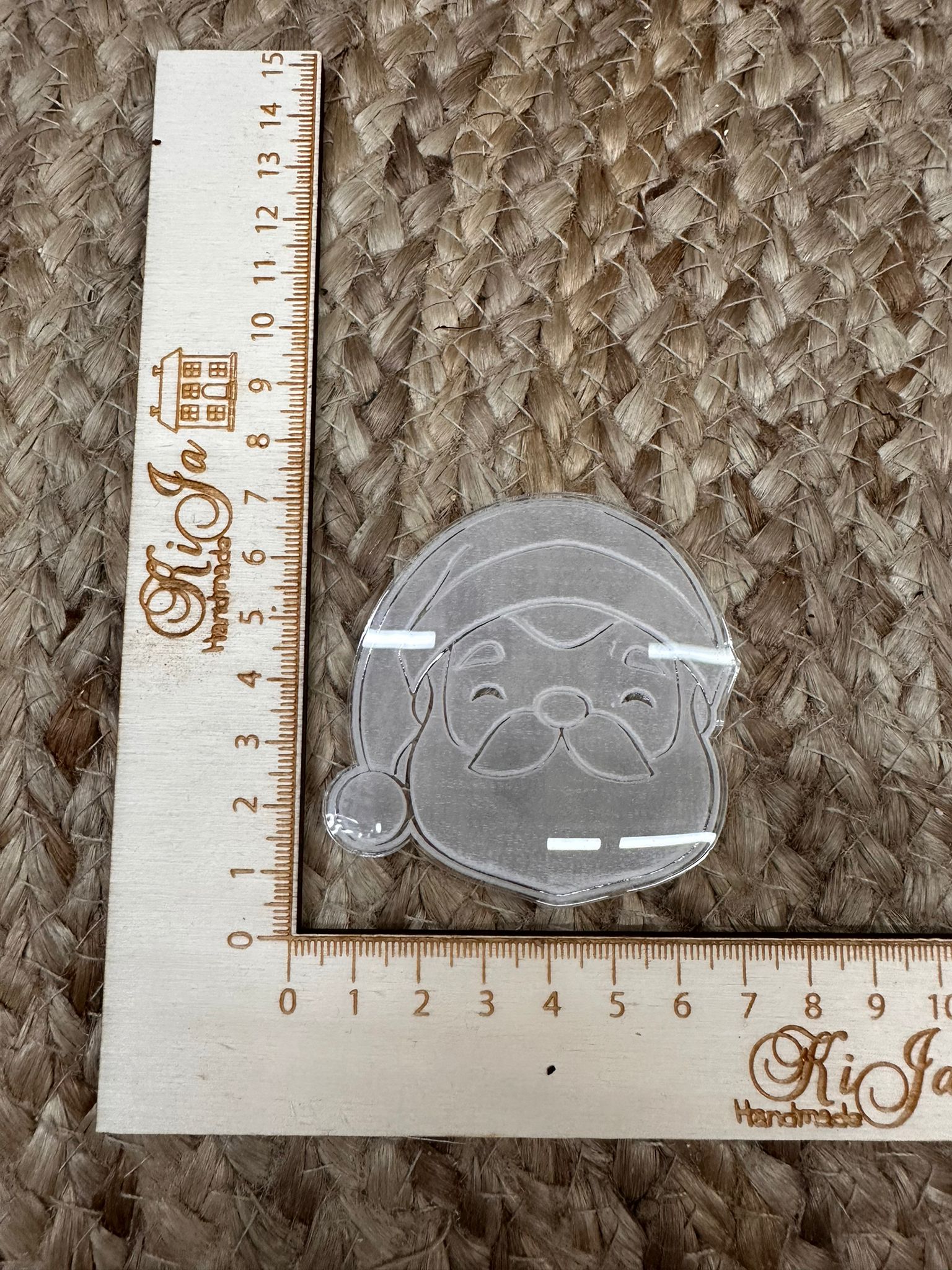 Sale stempel kerstman