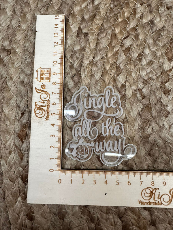SALE stempel jingle all the way