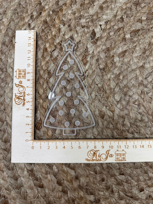 Sale stempel kerstboom