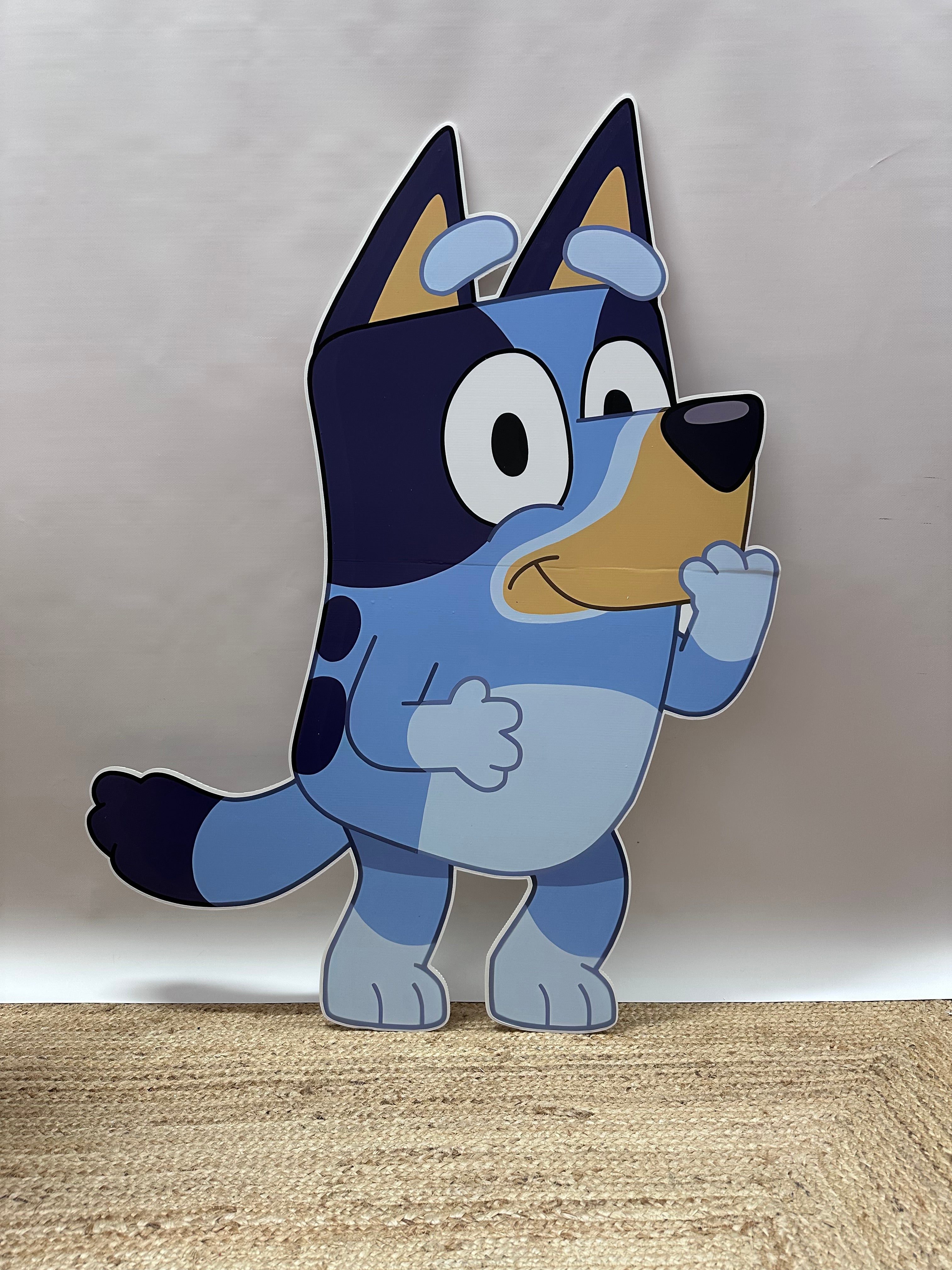 Bluey cut-out decoratie voor feest