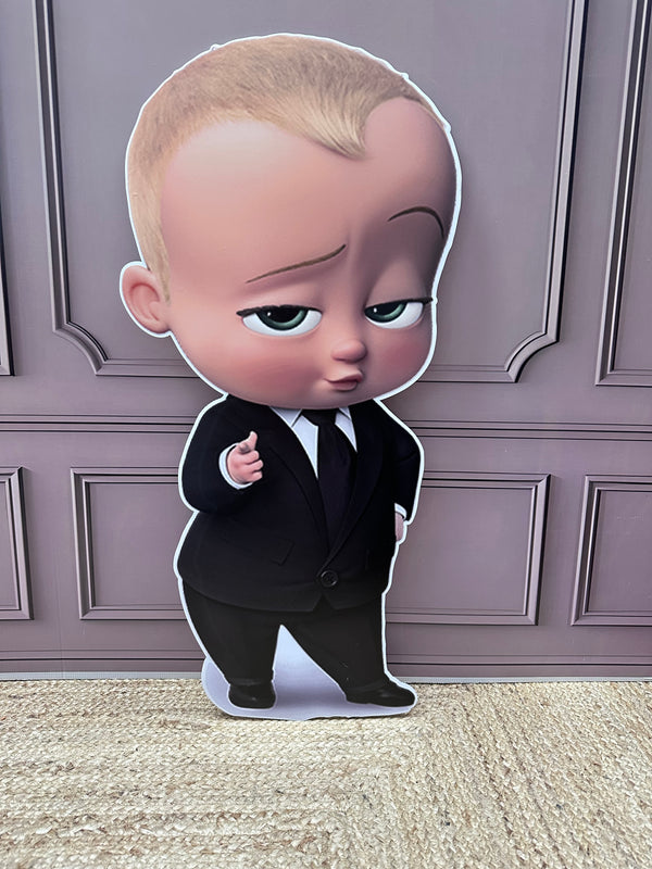 Boss Baby cut-out decoratie voor feest