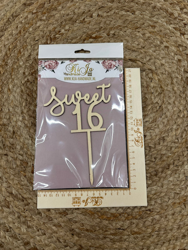 SALE Hout sweet 16