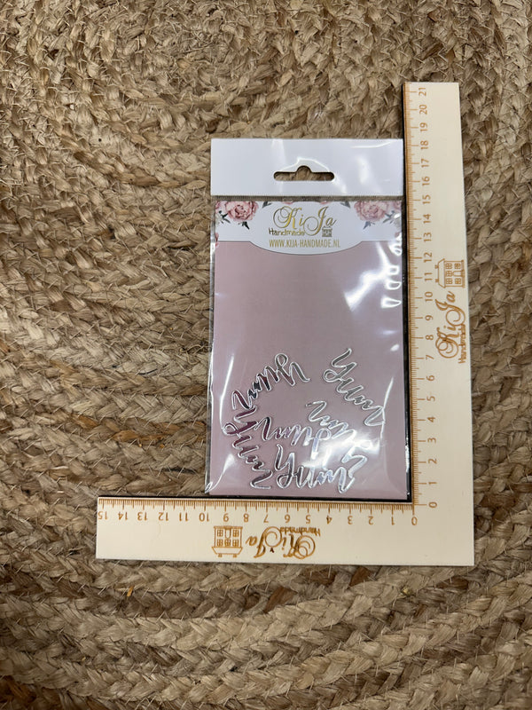 SALE spiegel zilver Yum (6 stuks)