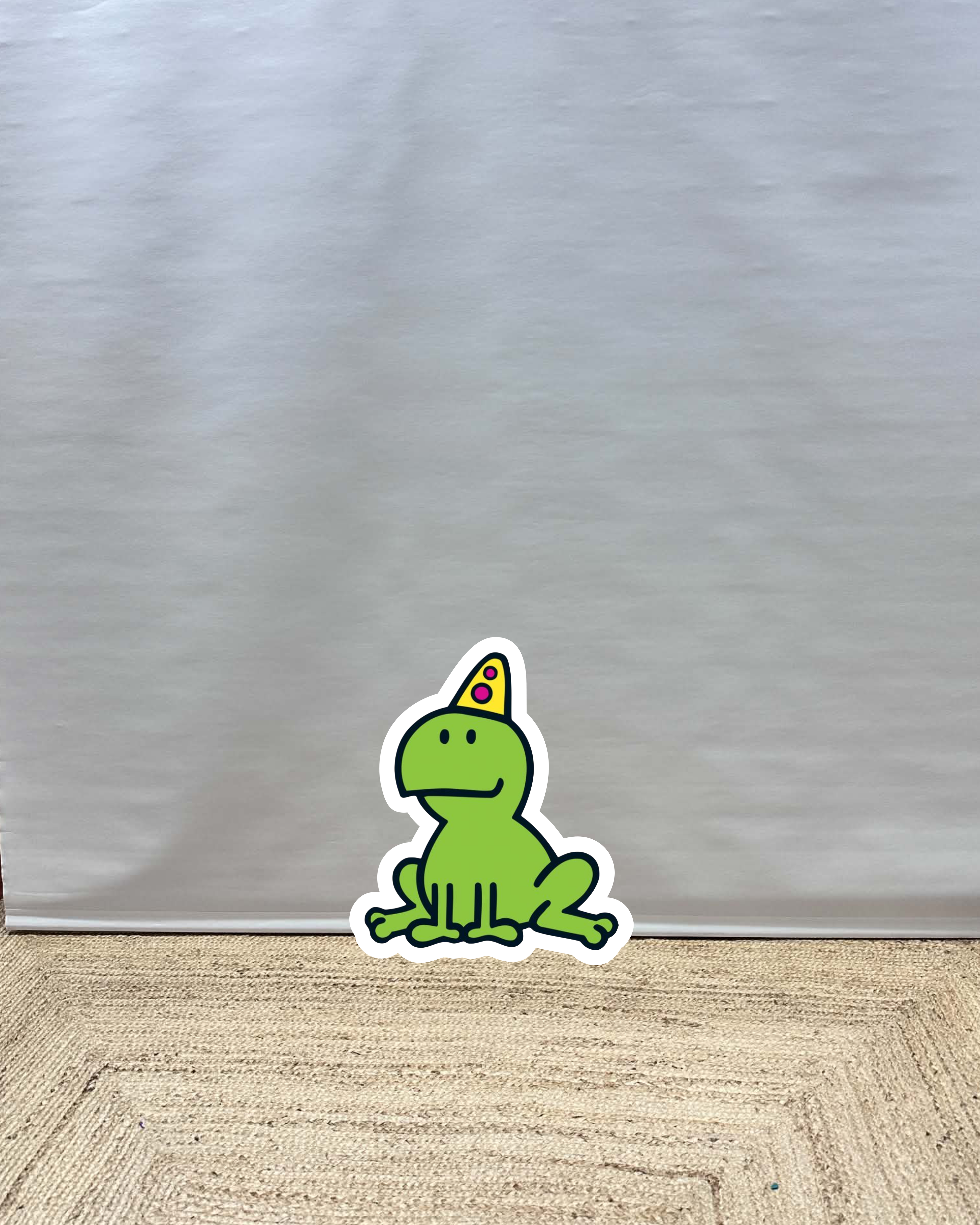 Bumba Kikker cut-out decoratie voor feest