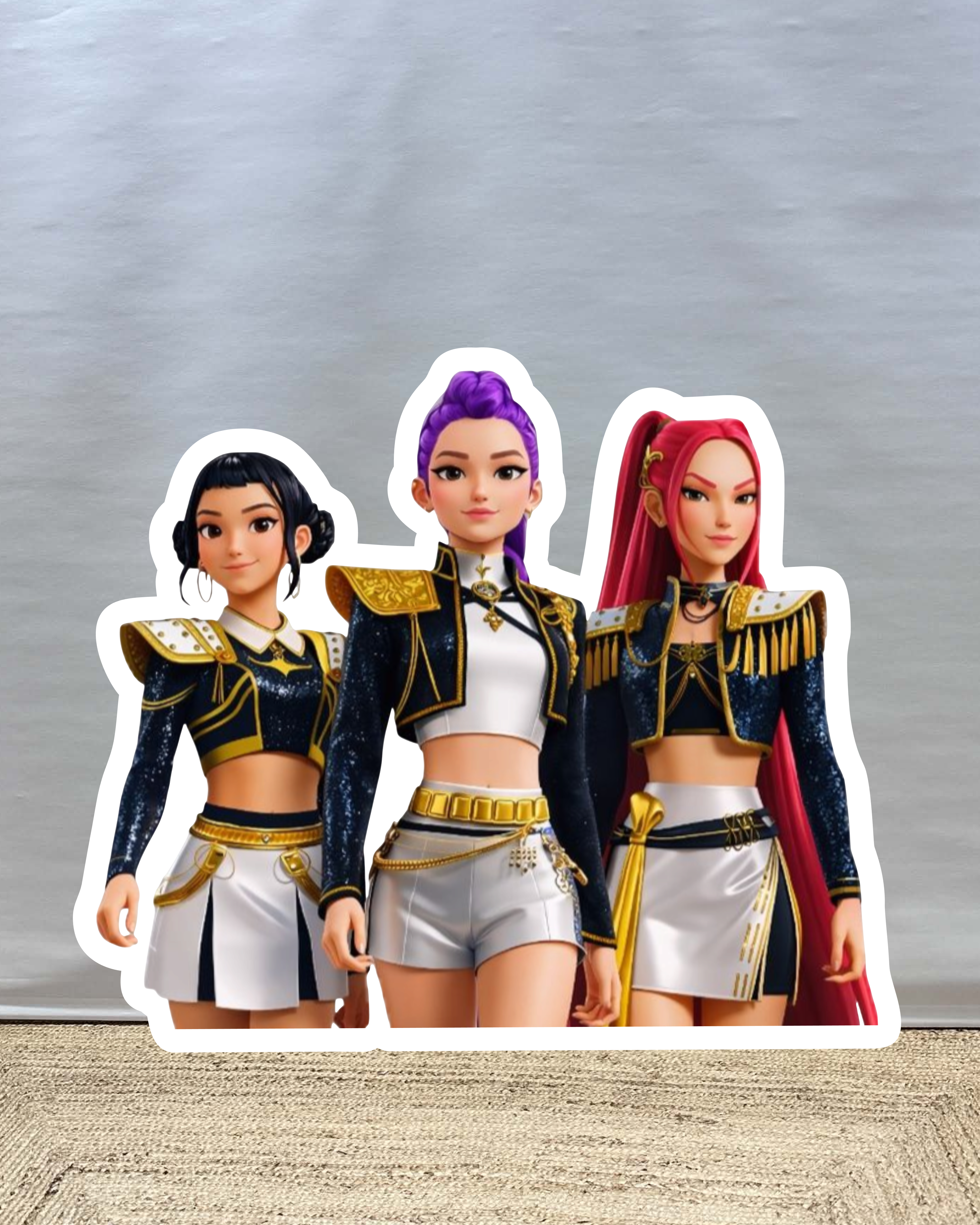 K-Pop cut-out decoratie voor feest