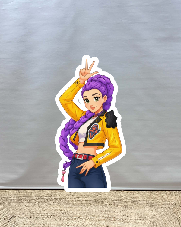 K-Pop cut-out decoratie voor feest