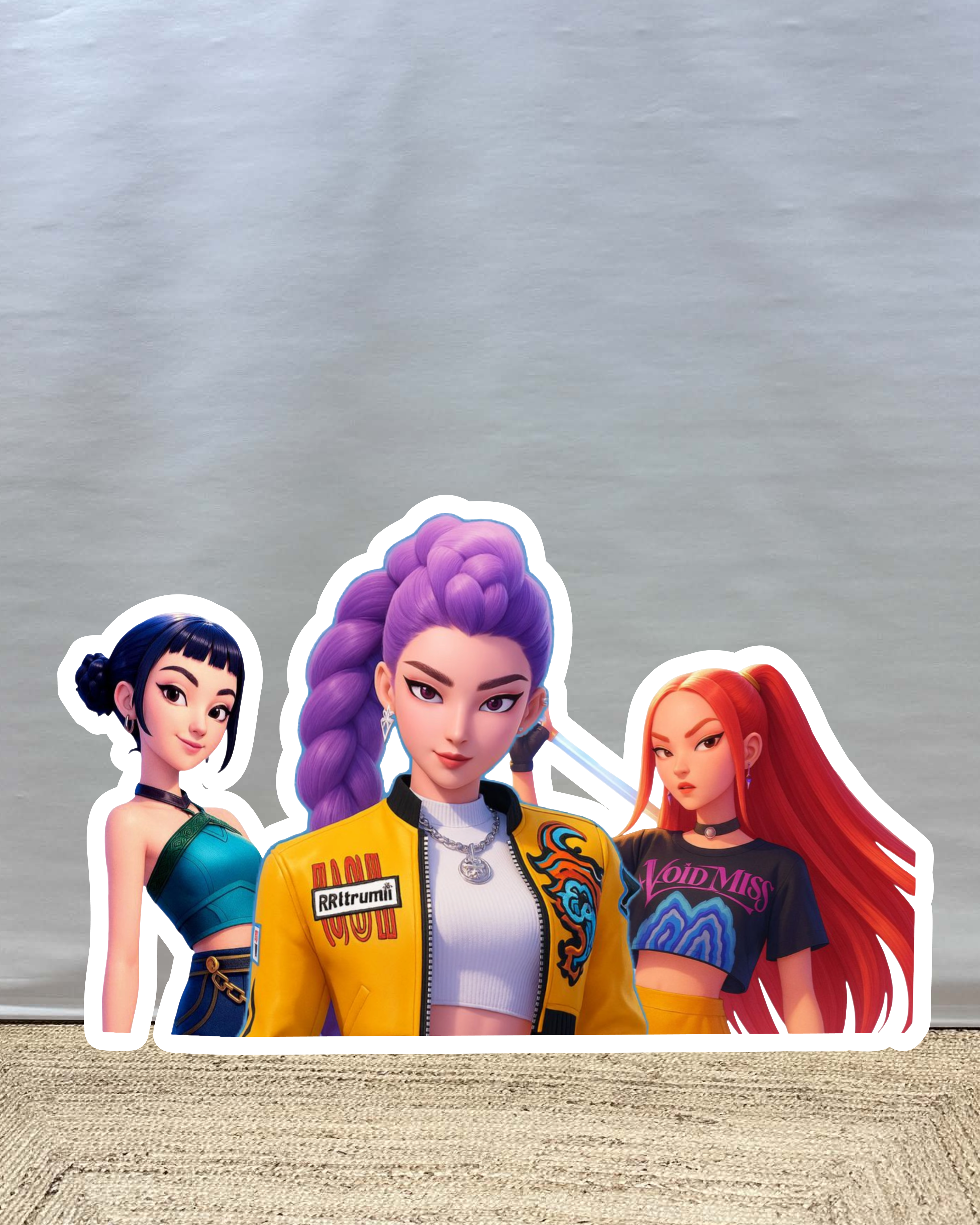 K-Pop cut-out decoratie voor feest