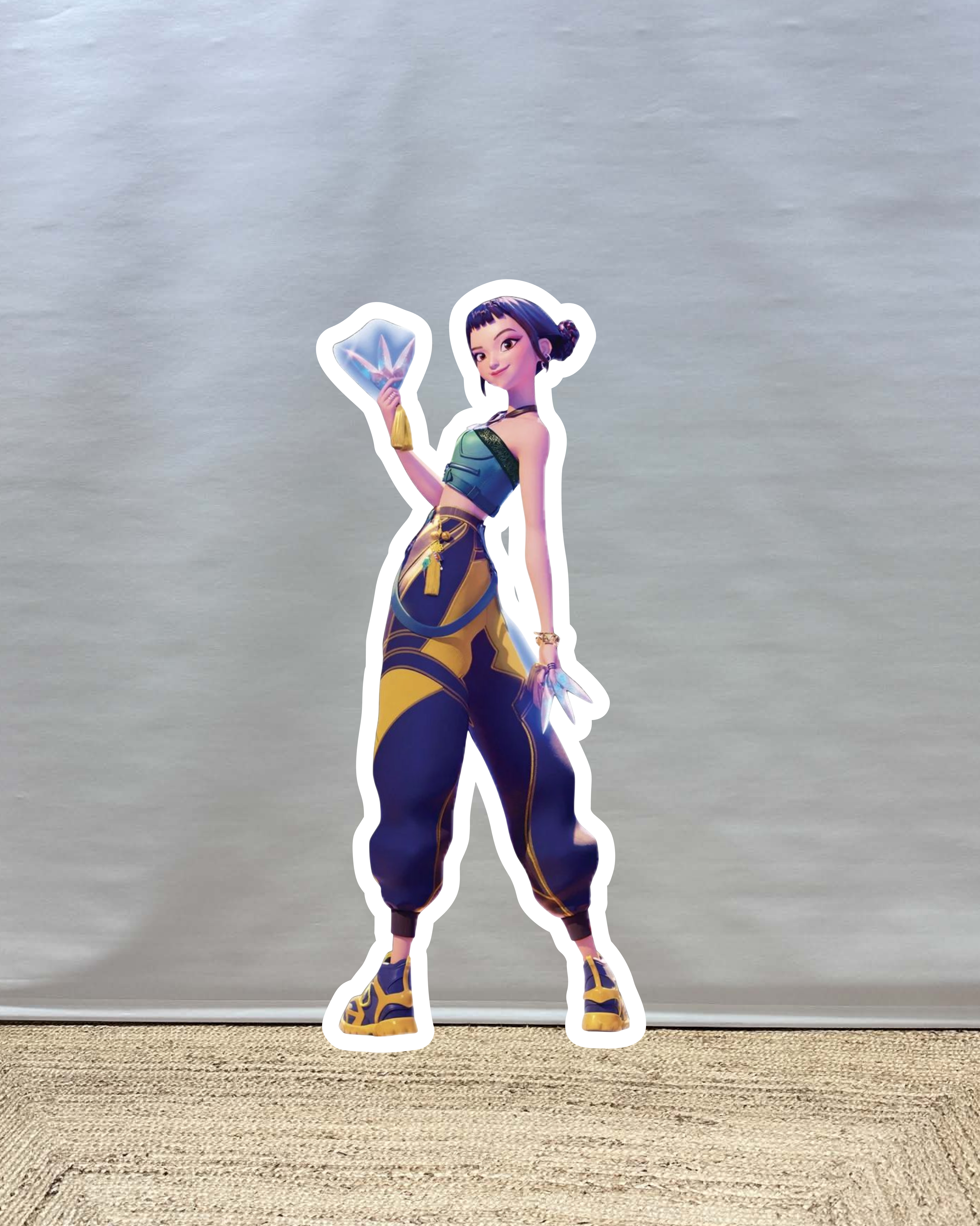 K-Pop cut-out decoratie voor feest