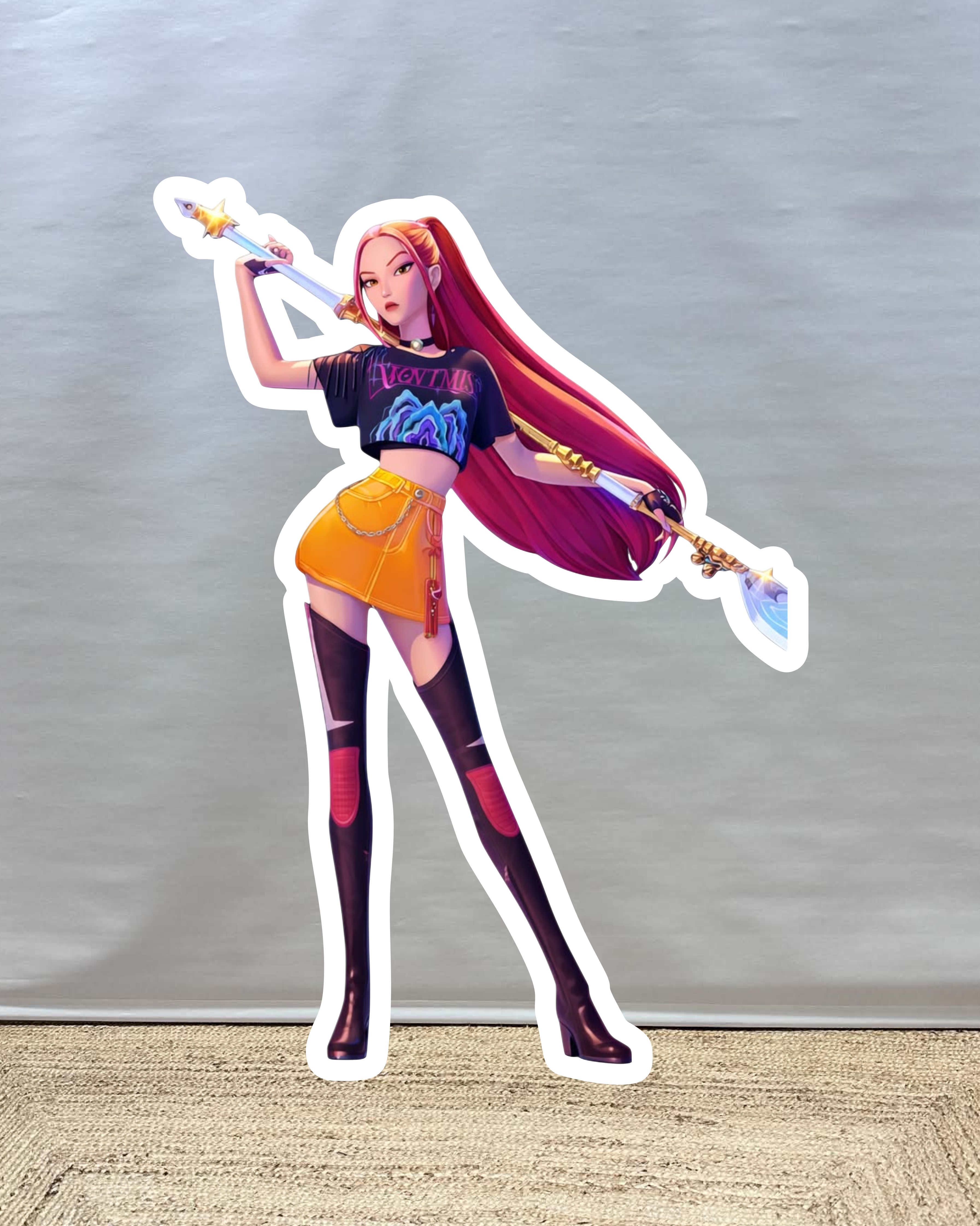 K-Pop cut-out decoratie voor feest