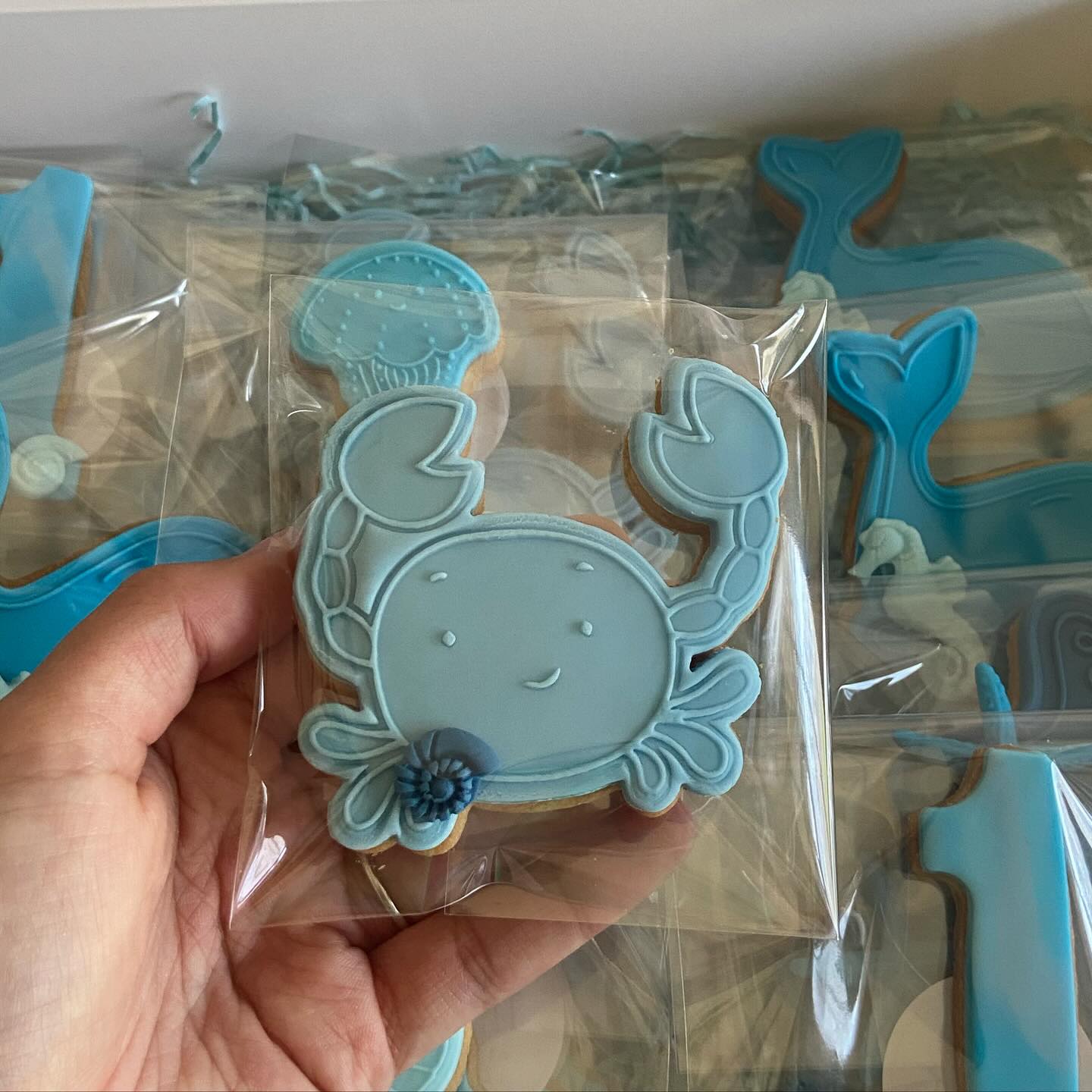 Koek stempel | Fondant embosser |  Krab