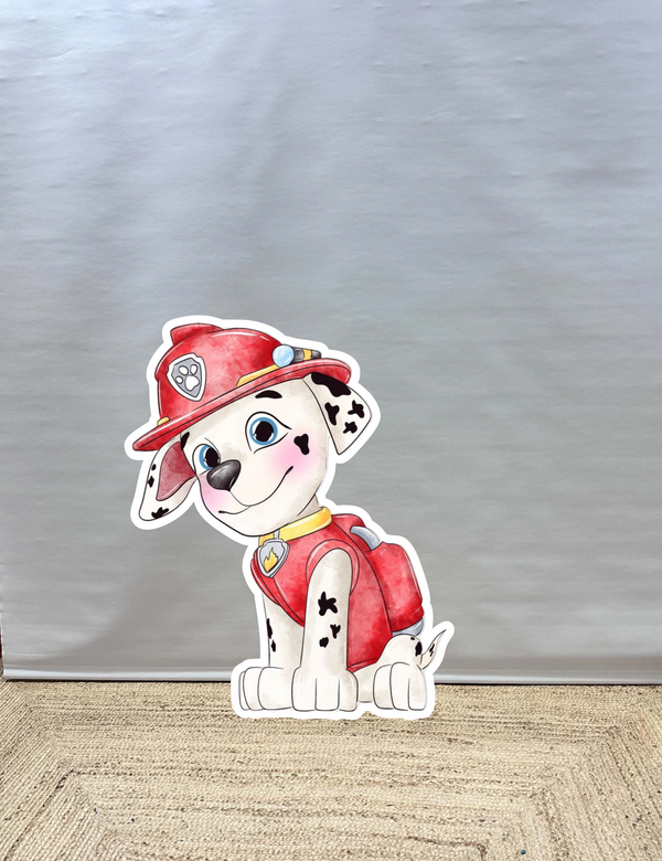 Paw patrol Marshall cut-out decoratie voor feest