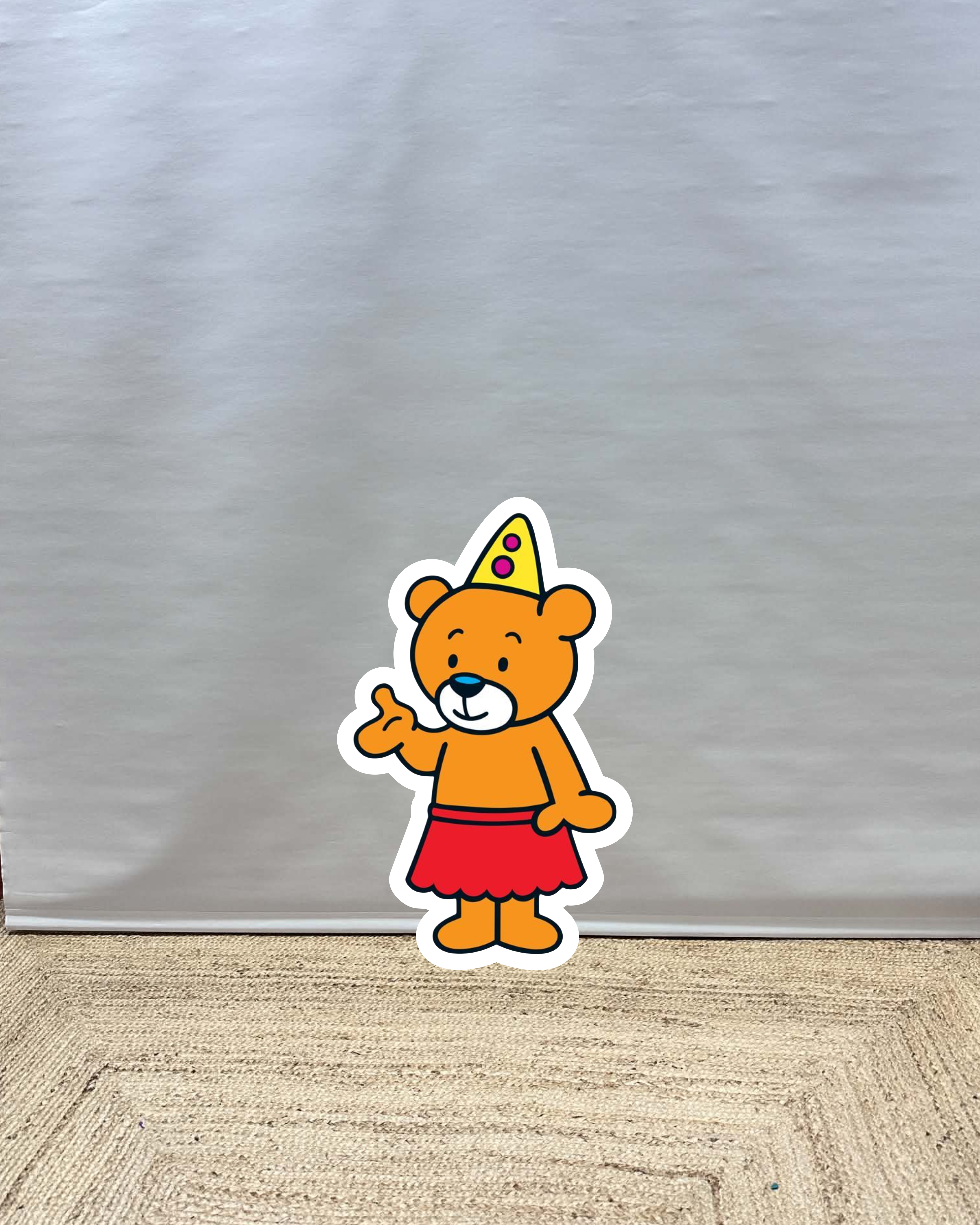 Bumba Nanadu cut-out decoratie voor feest