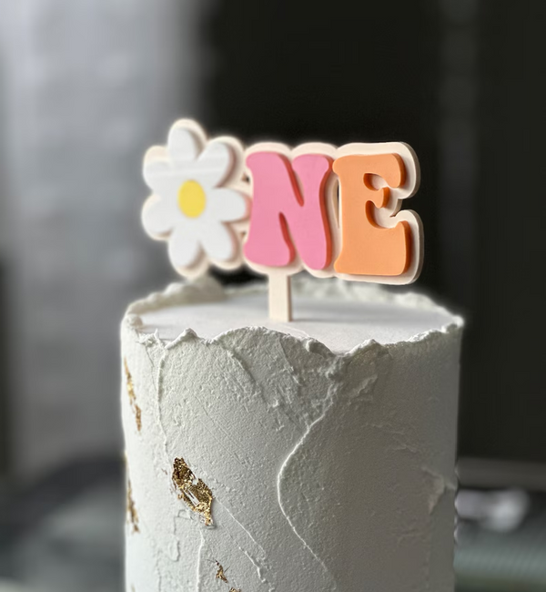 Taarttopper One bloem