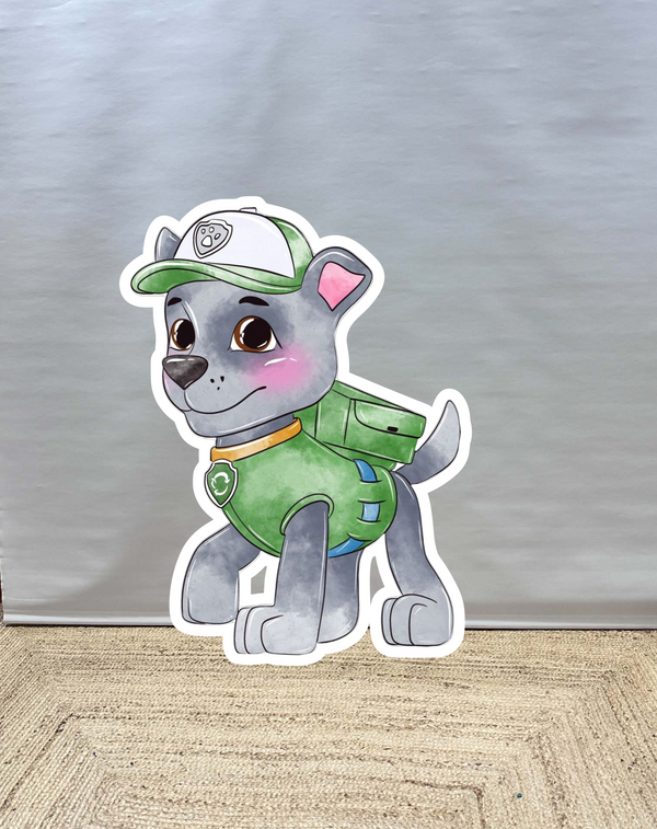 Paw patrol Rocky cut-out decoratie voor feest