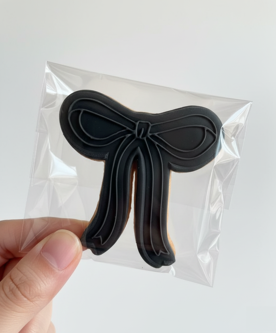Koek stempel | Fondant embosser | Strik dun