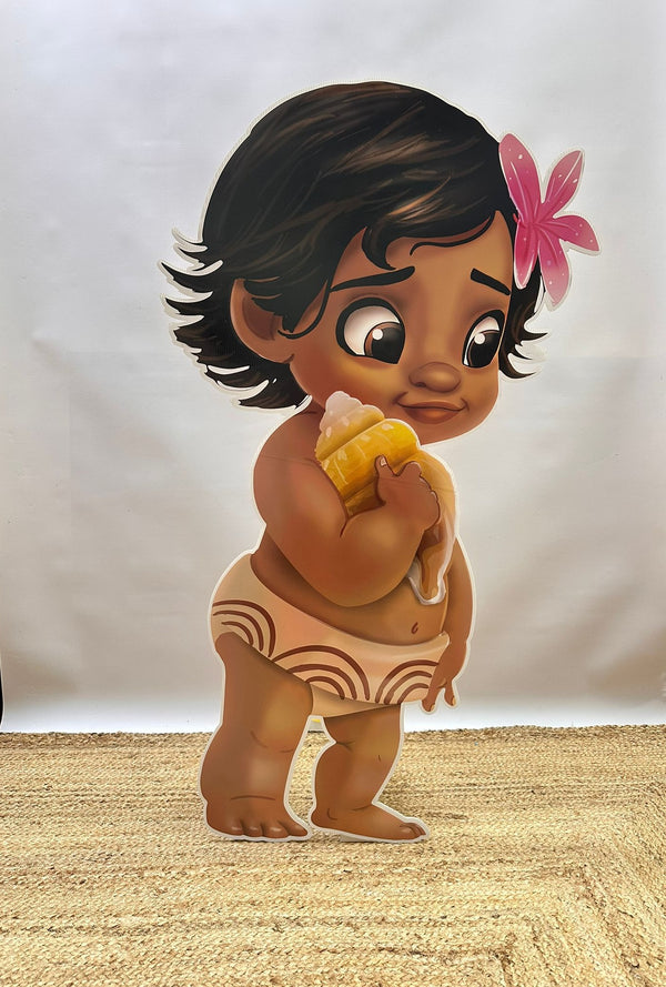 Moana cut-out decoratie voor feest