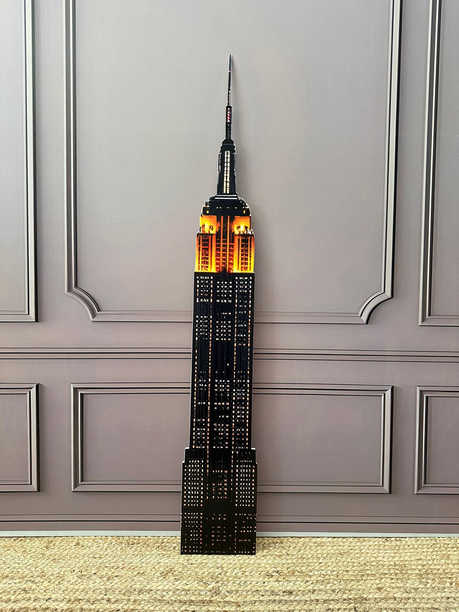 Toren cut-out decoratie voor feest