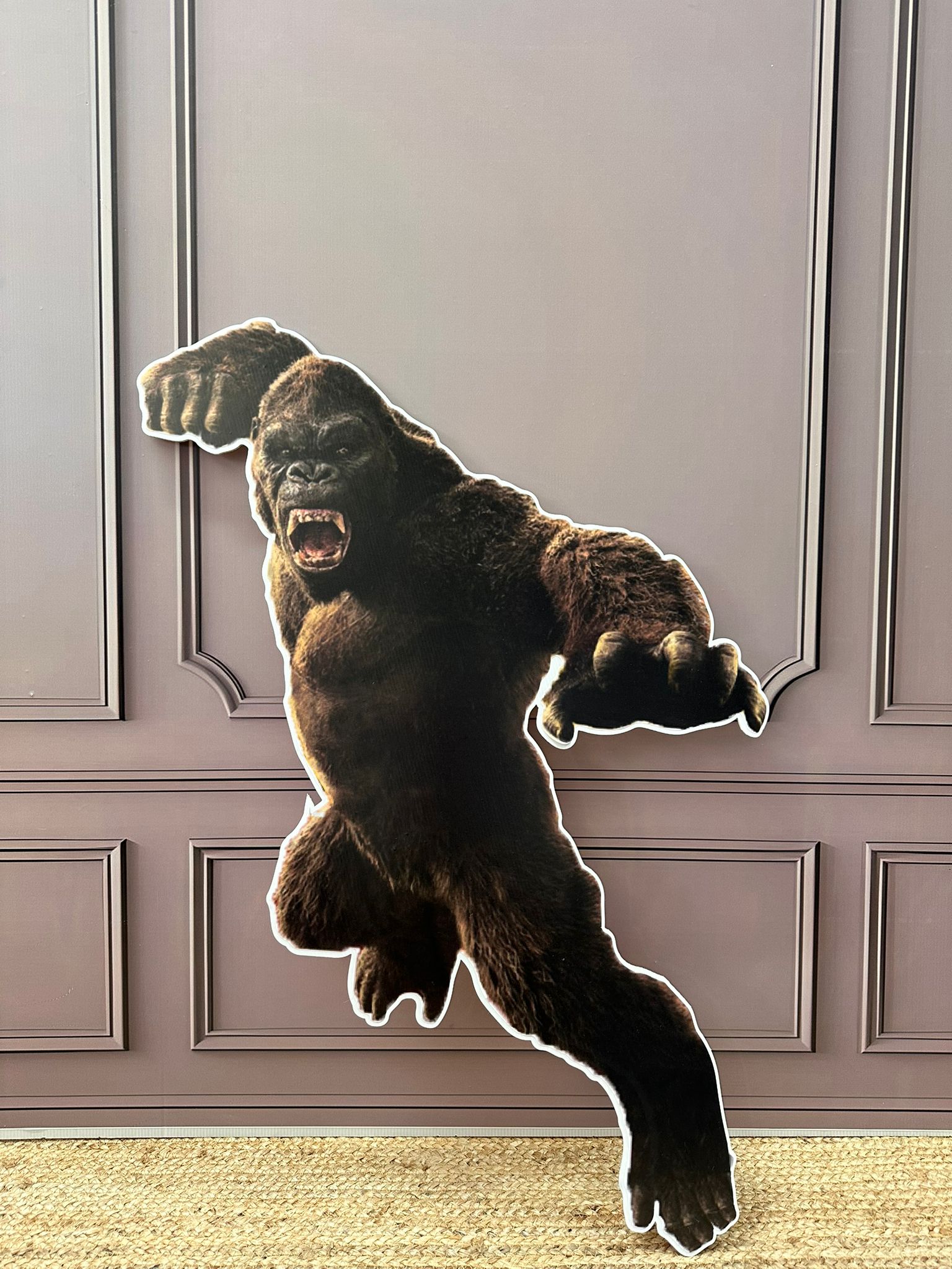 King Kong cut-out decoratie voor feest