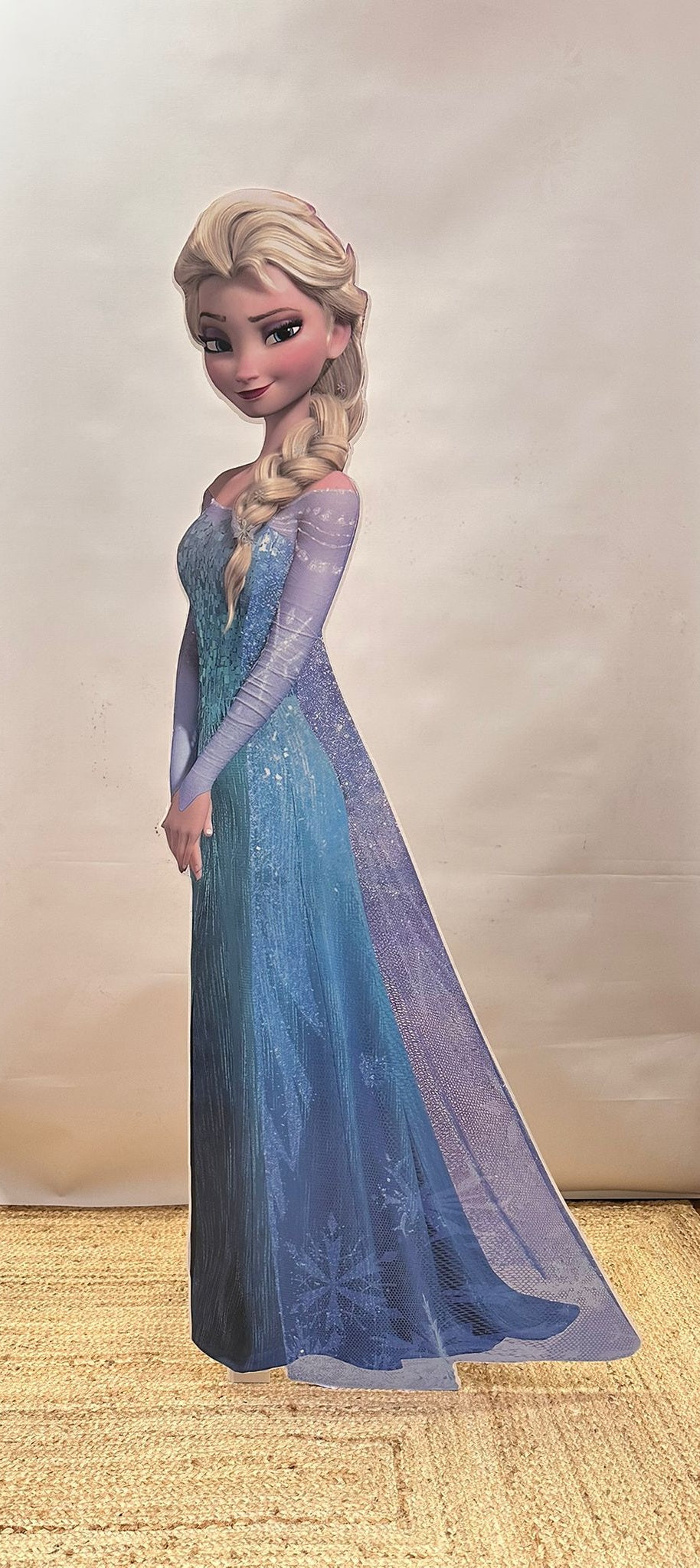 Elsa cut-out decoratie voor feest