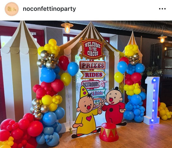 Bumba cut-out decoratie voor feest