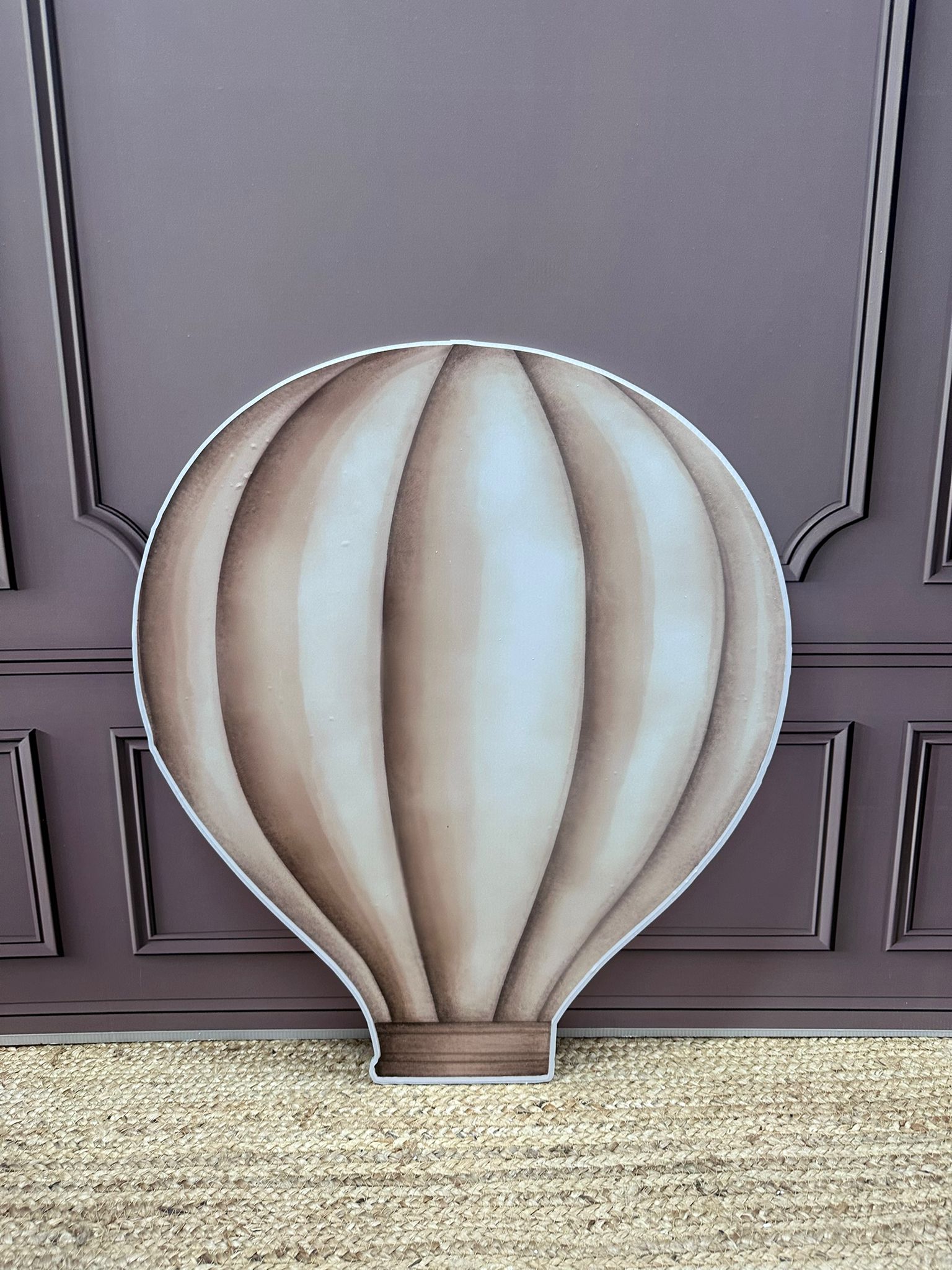 Bovenkant luchtballon cut-out decoratie voor feest