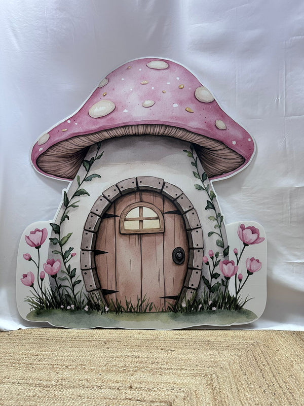 Fee Fairy huis cut-out decoratie voor feest