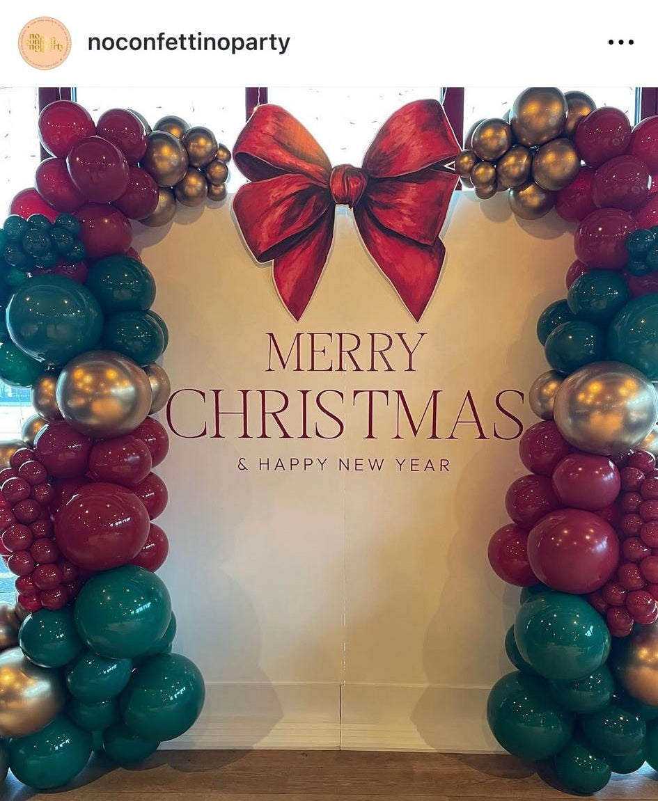 Strik rood cut-out decoratie voor feest