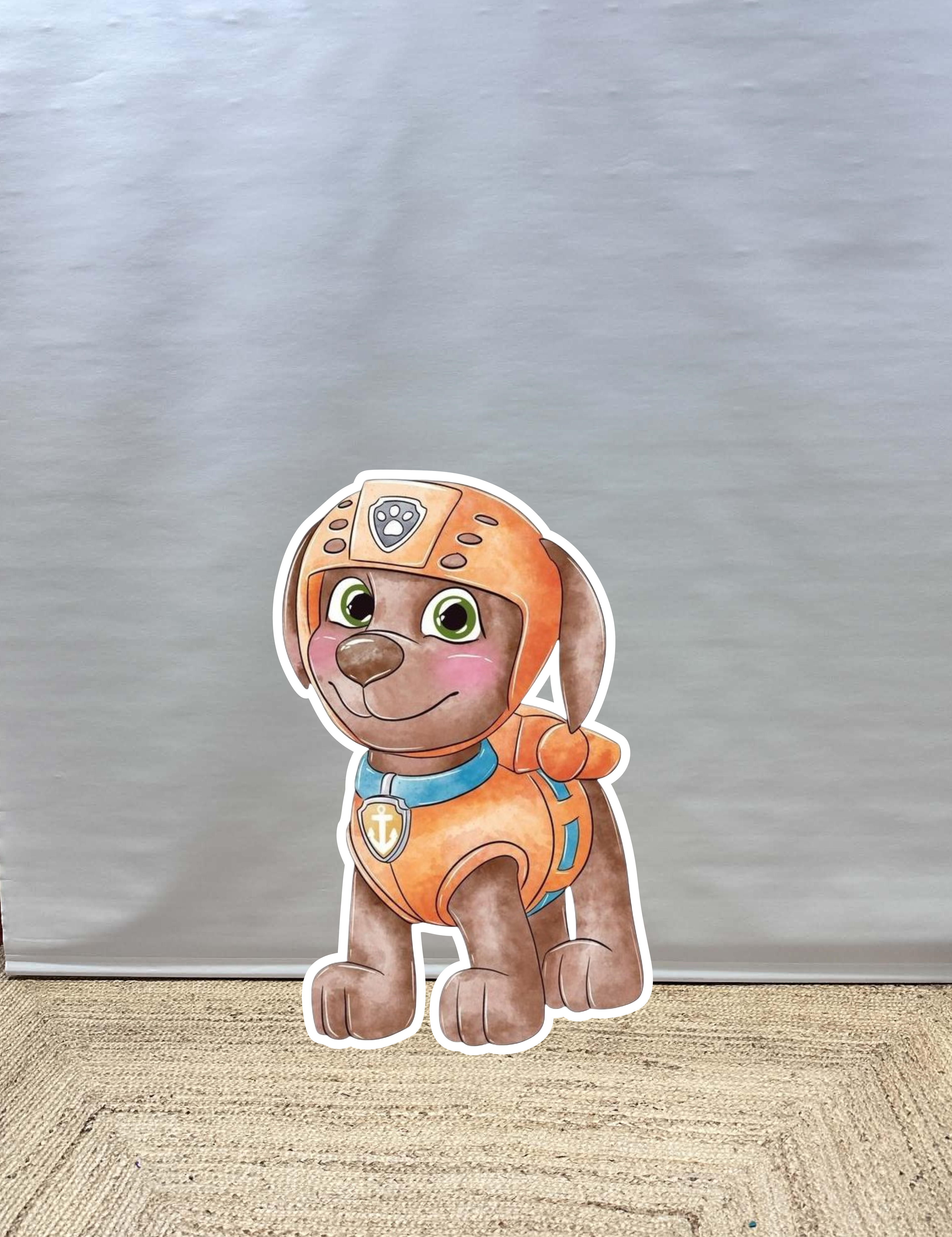 Paw patrol Zuma cut-out decoratie voor feest