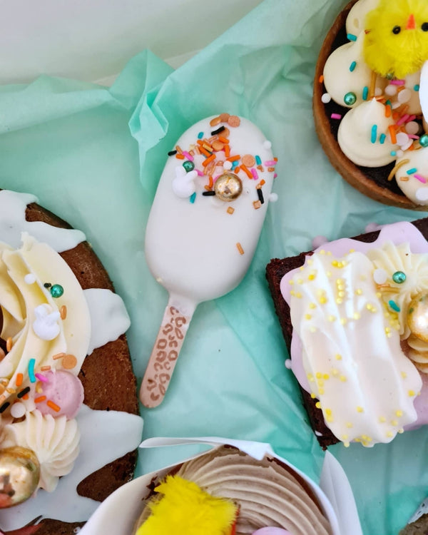 Ijs stokjes tijger print (8 stuks)