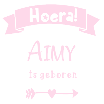 Geboorte sticker Aimy