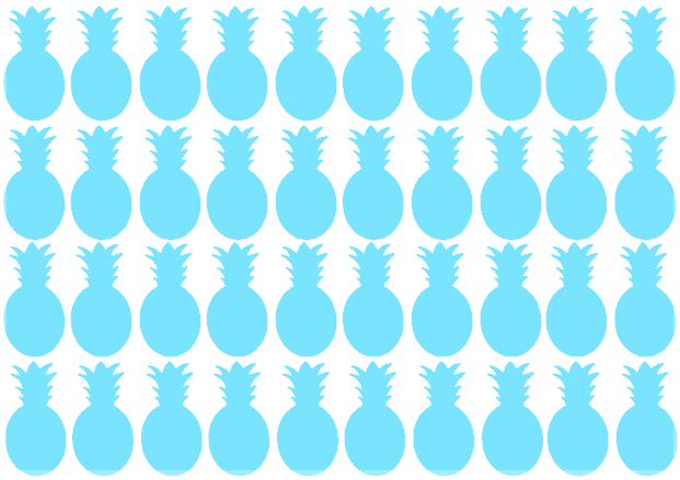 **Sticker Ananas 5cm