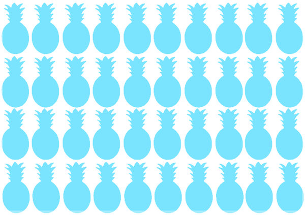 **Sticker Ananas 5cm