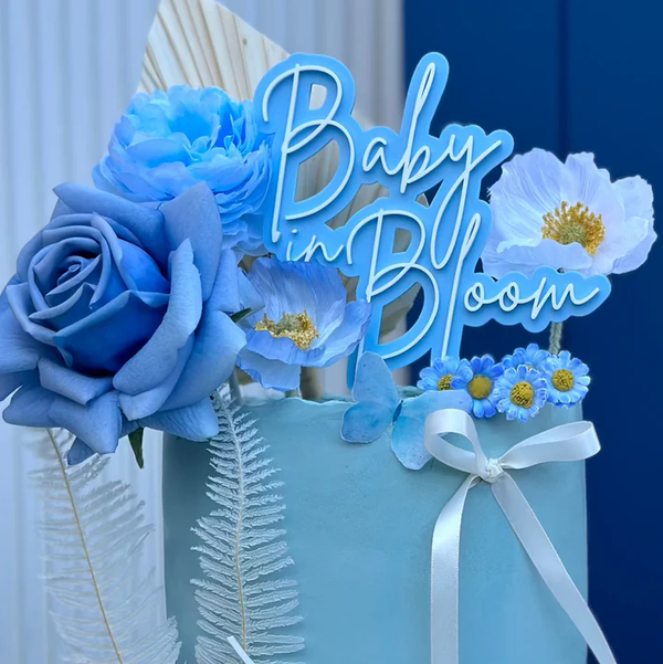 Taarttopper Baby in bloom