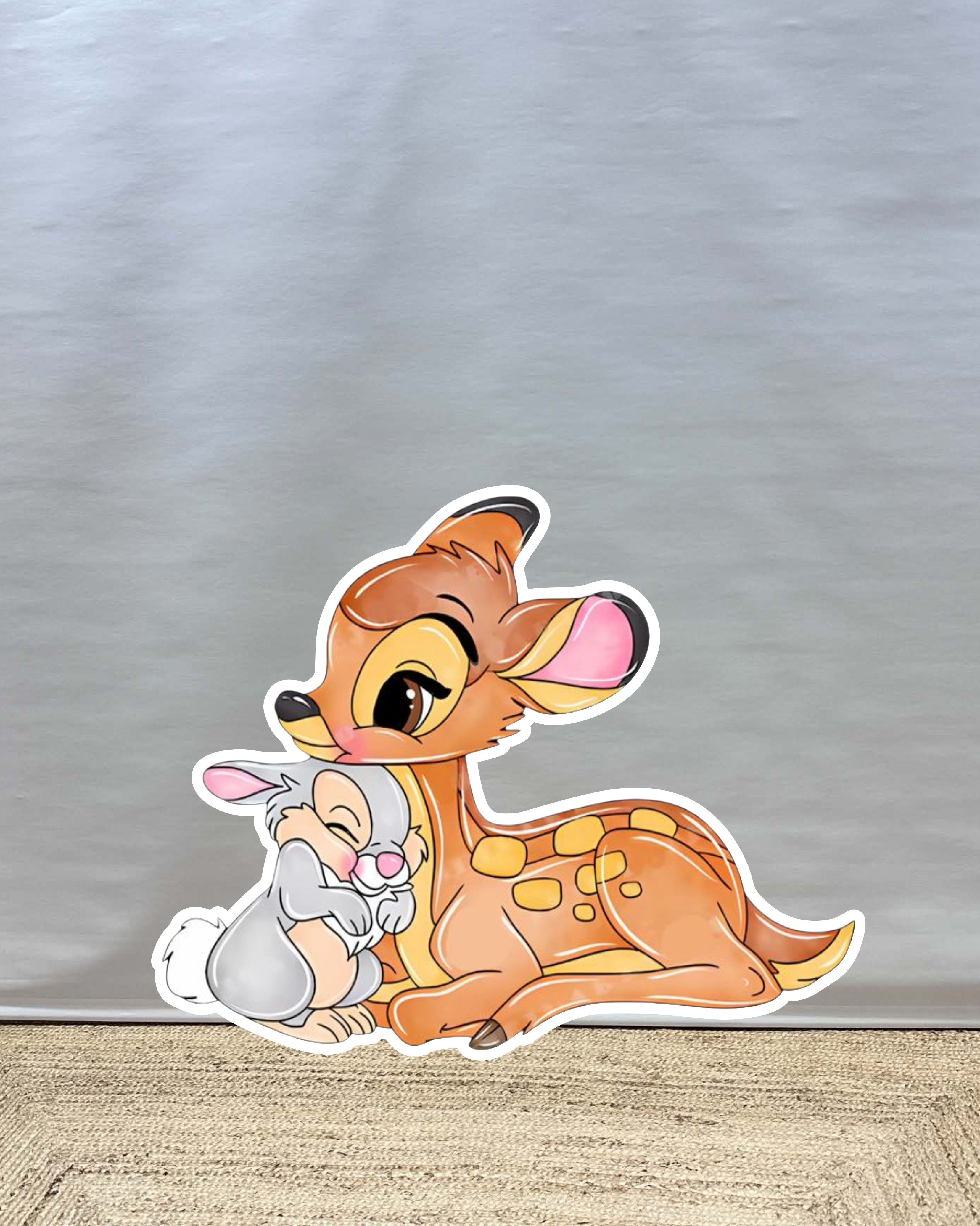 Bambi & Stampertje cut-out decoratie voor feest
