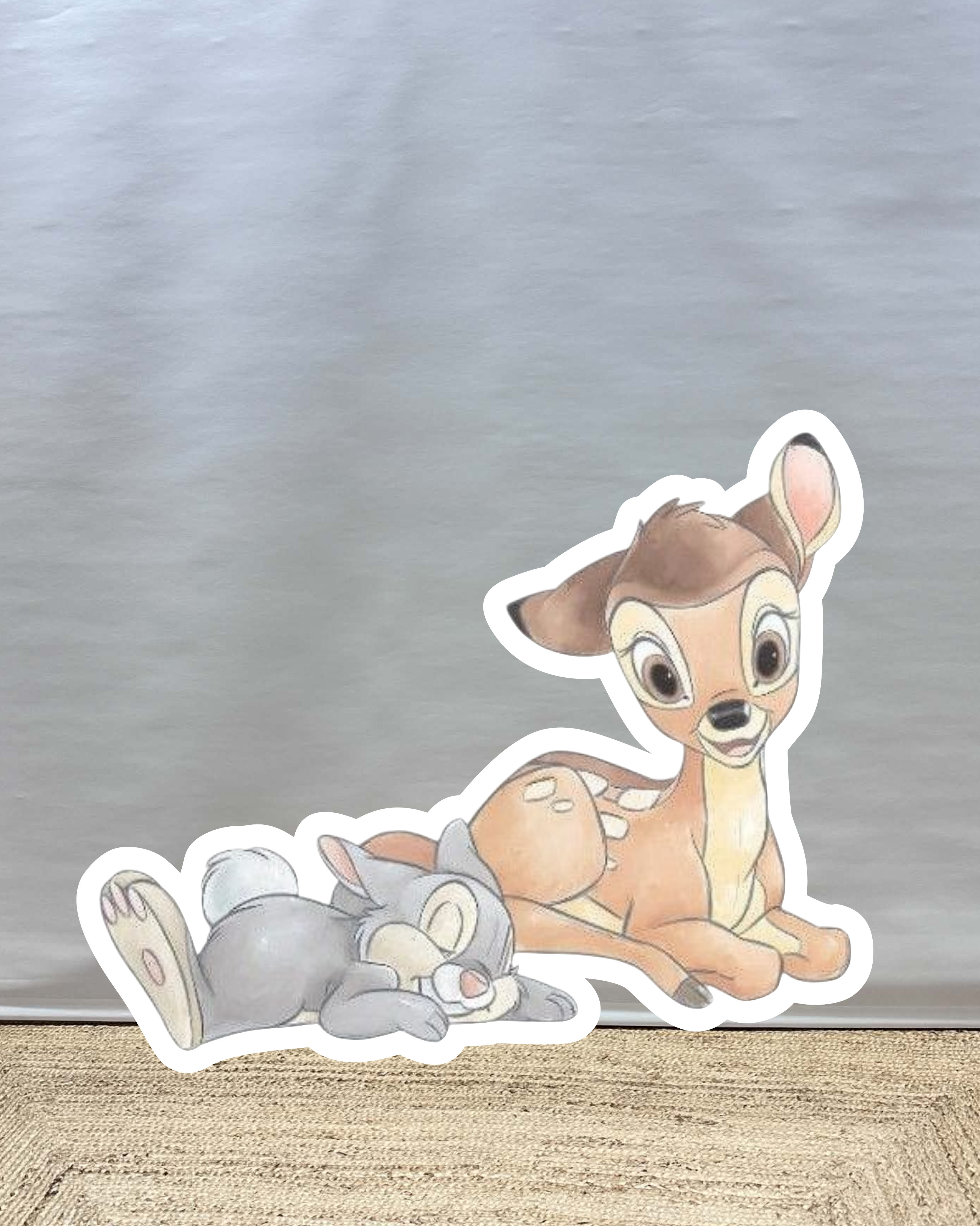 Bambi & Stampertje cut-out decoratie voor feest